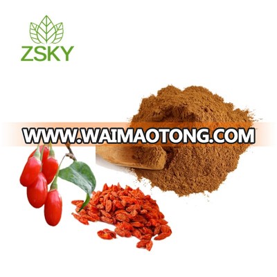 GMP Factory Supply 100% Pure Goji Extract Wolfberry 50% Polysaccharides